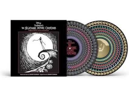 Danny Elfman Tim Burton'S The Nightmare Before Christmas Original Motion Picture Soundtrack 2Lp Vinil Picture Disc Edição Limitada Capa Dupla