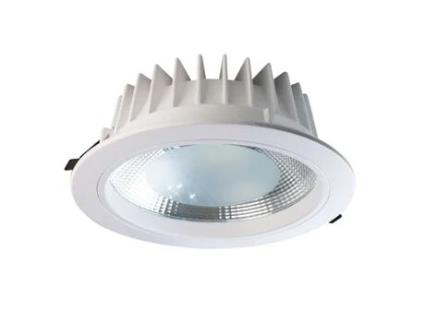 Downlight LED Redondo Embutido 15W 1283lm Ø10.5cm 4000K Branco Eilen