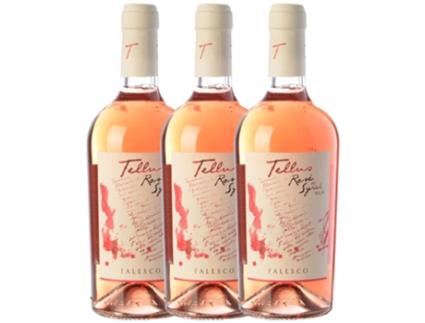 Falesco Tellus Rosé di Syrah Syrah Lazio 75 cl (Caixa de 3 unidades)