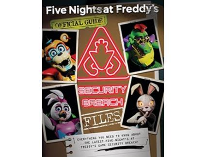 Livro Security Breach Files de Scott Cawthon (Inglês)
