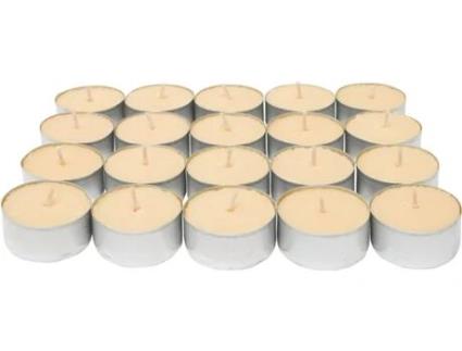 Velas Perfumadas para Chá Vela para Aquecedor de Chá Tealight Duração de 4 5 Horas Cheiro de Lavanda COM-FORT HOUSE