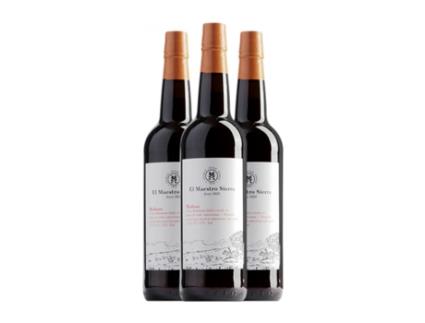 Vinho fortificado MAESTRO SIERRA Medium Dry Semi-seco Semi-doce Jerez-Xérès-Sherry (0.75 L - 3 Unidades)