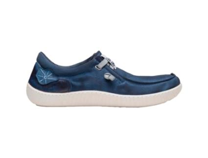 Sapatos Cordão de Homem SUNNI SABBI Wallab Azul (45)