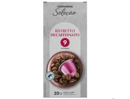 Cápsulas de Café Decaffeinato Int 9 CONTINENTE SELEÇÃO