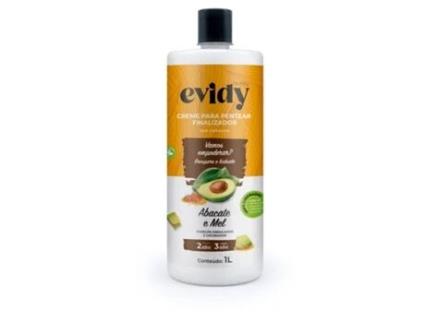 Abacate e Mel Creme de Pentear 1L EVIDY FAMILY
