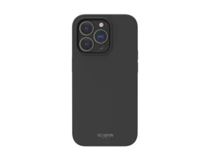 Capa Smoothie Recycle para iPhone 14 Pro SO SEVEN Preto