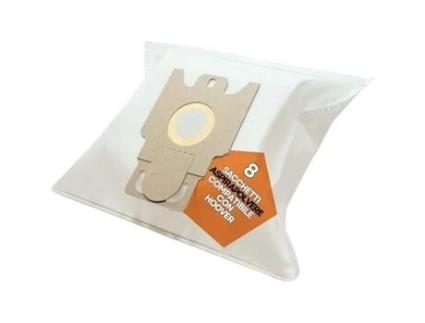 Sacos Tnt para Hoover ELETTROCASA Hv 16 com Ou Sem Saco Branco