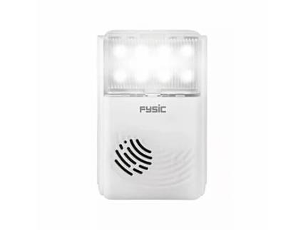 Amplificador de Toque de Telefone com Campainha Extra Alta e Luz de Flash FYSIC Fd-35 Branco