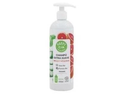 Shampoo Extra Grapefruit-Aloe Soft Shine 450 Ml HAPPYBIO