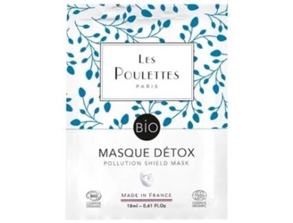 LES POULETTES PARIS Máscara Detox Orgânica 18 Ml