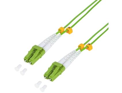 Cabo Patch de Fibra Óptica Logilink Lc Duplex Lc Duplex Om5 10 0 M LOGILINK PROFESSIONAL