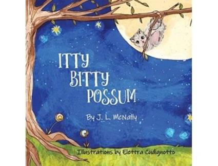 Livro itty bitty possum de j. mcnally (inglês)