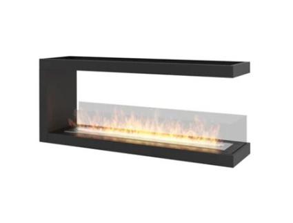 Lareira de encastrar a bioetanol de três faces INSIDE U1200.2 OUTINFIRE