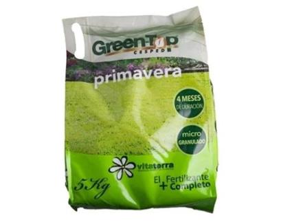 VITATERRA Greentop Abono de Césped Primavera 5 kg