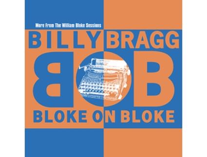 Billy Bragg Bloke On Bloke Vinil Laranja e Azul Edição Limitada Rsd 2024