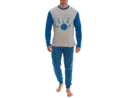 Pijama de Inverno Masculino de Manga Comprida Klp4 KISSES AND LOVE