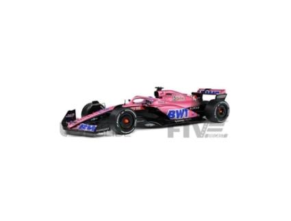 Carro Miniatura Colecionável SOLIDO 1/18 Alpine A522 Bahrain Gp 2022 Rosa
