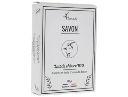 Óleo de sabonete de leite de cabra orgânico com amêndoas doces 100 G LHBEAUTY