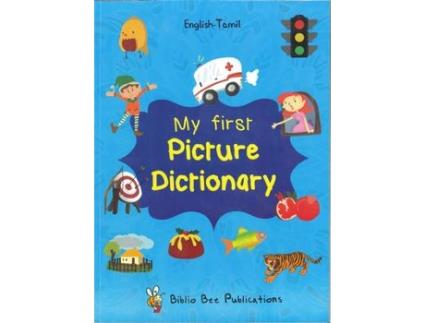 Livro My First Picture Dictionary EnglishTamil Over 1000 Words 2016 English and Multilingual Edition de Maria Watson (Inglês)