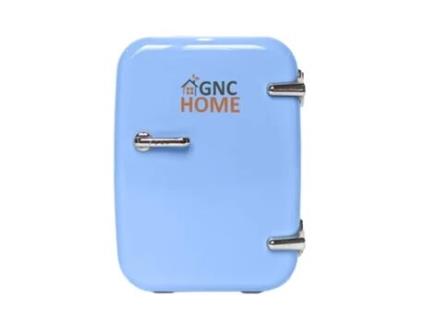 Mini Nevera 4L Azul para Maquillaje Skincare Y Coche Enfriamiento Y Calentamiento