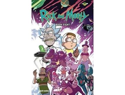 Livro Rick And Morty Book Eight de Kyle Starks, Terry Blas et al. (Inglês - Capa Dura)