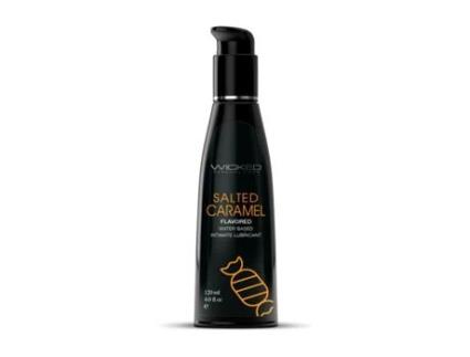 Lubrificante à Base de Água Aqua Salted Caramel 120 ml WICKED