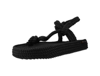 Sapatos de Mulher BOHONOMAD Bo Tecido Preto (40)