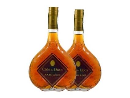 Armagnac CLES DES DUCS Napoléon Garrafa Medium (0.5 L - 2 Unidades)