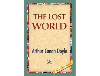 Livro Lost World de Arthur Conan Doyle (Inglês - Capa Dura)