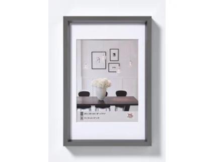 Moldura Aço plástico do tamanho 040X050 Cm do quadro de aço da moldura para retrato do estilo MEU PROJETO PERFEITO