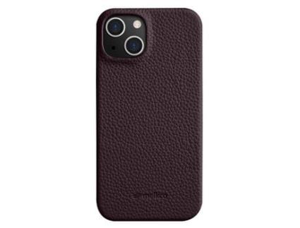 Capa para iPhone 15 Plus MELKCO Pele Sintética Roxo