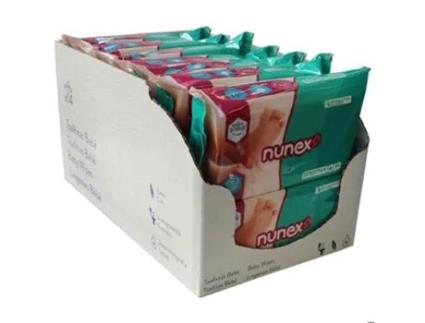 Box Toalhitas NUNEX Sensitive 54 Un. 14 Packs