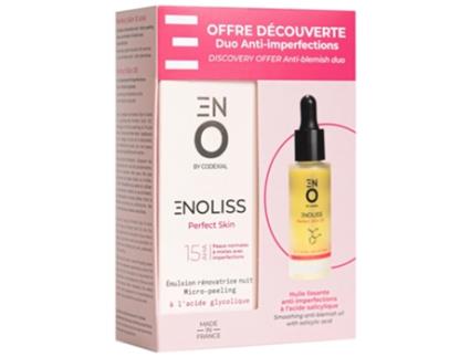 CODEXIAL Enoliss Emulsión Micro-Peeling Renovadora Nocturna Perfect Skin 15 Aha 30 Ml Aceite Perfect Skin 20 Ml