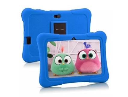 Tablet Infantil Pritom de 7 Polegadas Android 10 Quad Core 16 Gb