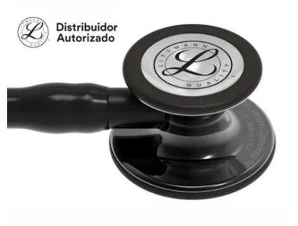 Estetoscópio Littmann Cardiology Iv 6232 Preto Acabamentos Fumo Brilhante SOLVENTUM