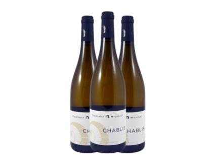 Vinho branco STÉPHANIE COURTAULT & VINCENT MICHELET Stéphanie Courtault & Vincent Michelet Chardonnay Chablis (0.75 L - 3 Unidades)