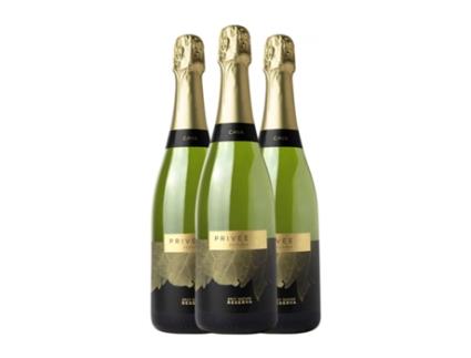 Espumante VEGAMAR Privée 18 Brut Nature Cava Reserva (0.75 L - 3 Unidades)