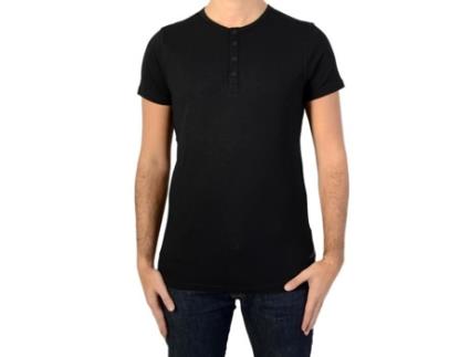 T-Shirt de Homem JAPAN RAGS Chad Outro Preto (S)