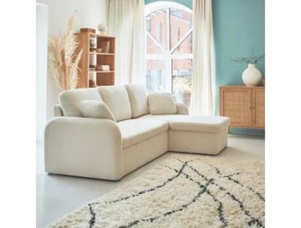 I Sofá-Cama De 3 Lugares Com Linhas Curvas SWEEEK (220 x 83 x 85 cm)