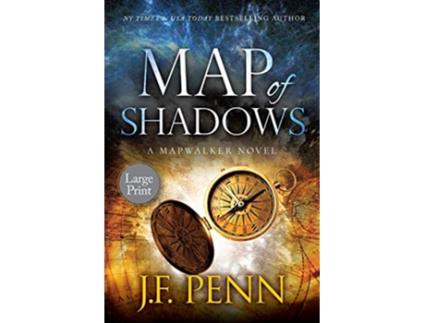 Livro Map of Shadows Large Print Mapwalkers de JF Penn (Inglês)
