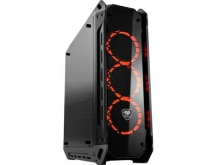 Caixa PC COUGAR GAMING Panzer-G (ATX Mid Tower - Preto)