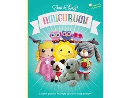 Livro Fun and Easy Amigurumi Crochet patterns to create your own dolls and toys de Elizabeth Carr Gemma Cubells Karin Godinez Vanja Grundmann (Inglês)