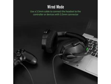 Auriculares Gaming With Microphone Compatible 3-In-1 Gamer Wit Mic 2.4Ghz