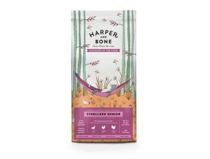 Ração para Gato HARPER & BONE Cat Senior Sterilised Flavours Of The Farm (5 kg)