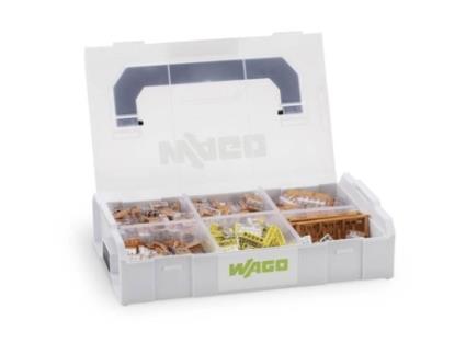 Variedade de Terminais de Caixa de Junção 352 Peças WAGO 887-955 Flexível: 0 14-4 Mm² Rígido: 0 2-4 Mm² 1 Conjunto