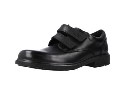Sapatos de Criança CLARKS Remi Pace Pele Preto (30)