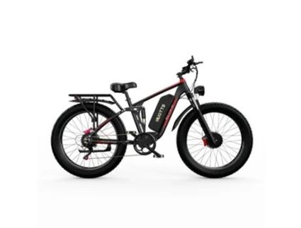 Bicicleta Elétrica DUOTTS S26 Potência 750W*2 Bateria960Wh Autonomia 60Km Preto