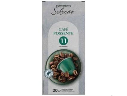 Cápsulas de Café Possente Int 11 CONTINENTE SELEÇÃO