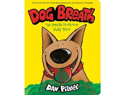 Livro Dog Breath de Dav Pilkey (Inglês - Capa Dura)