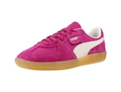 Sapatos Vintage de Mulher PUMA YELLOW Palermo Tecido Rosa (40)